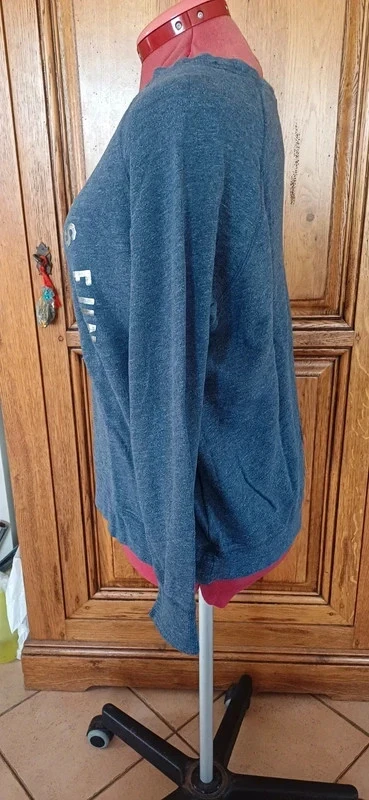 Blauwe hoodie van no were is net zo leuk als Las Vegas maat 40 – photo 4